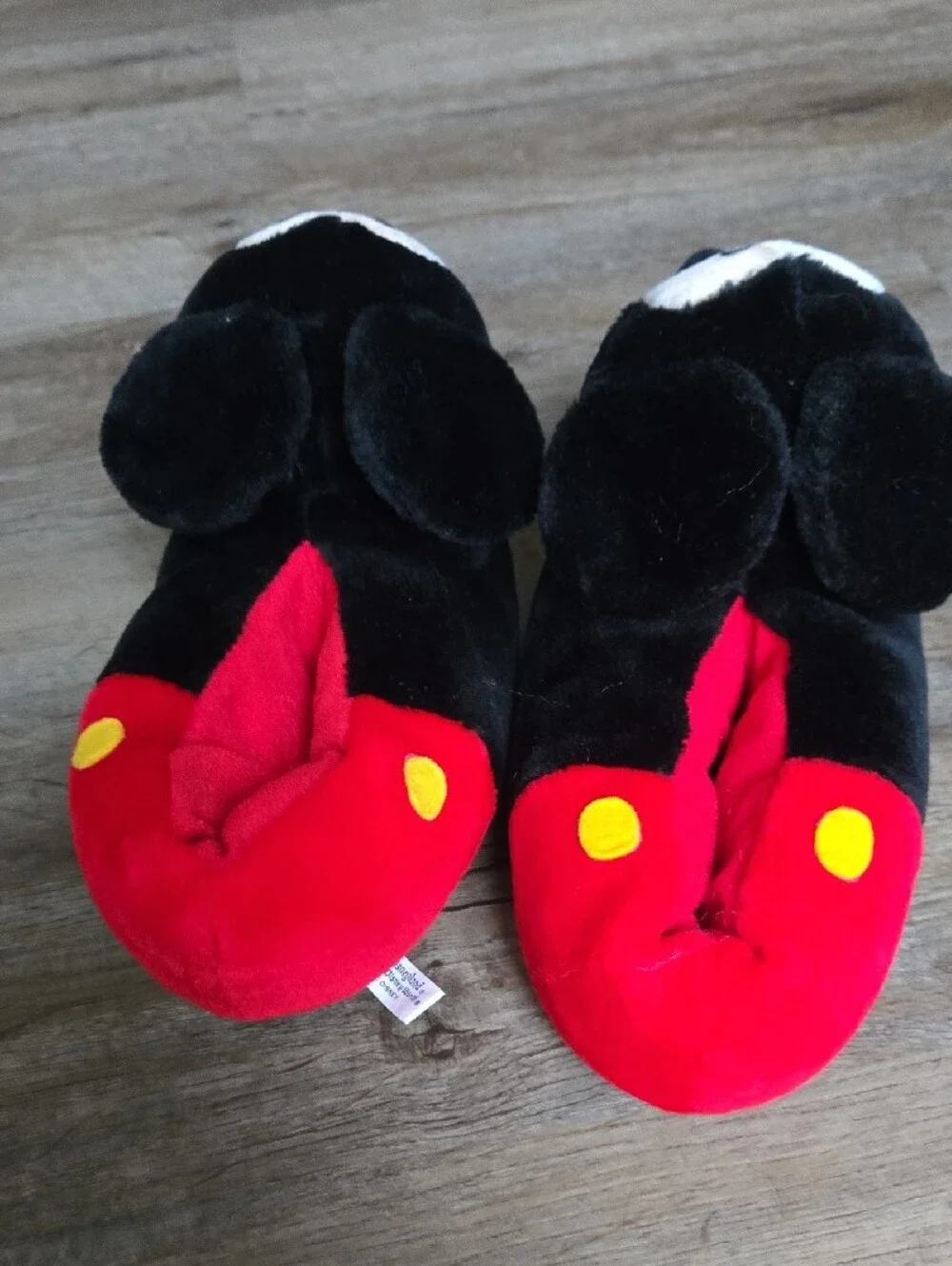 Vintage Disney Mickey Mouse Slippers